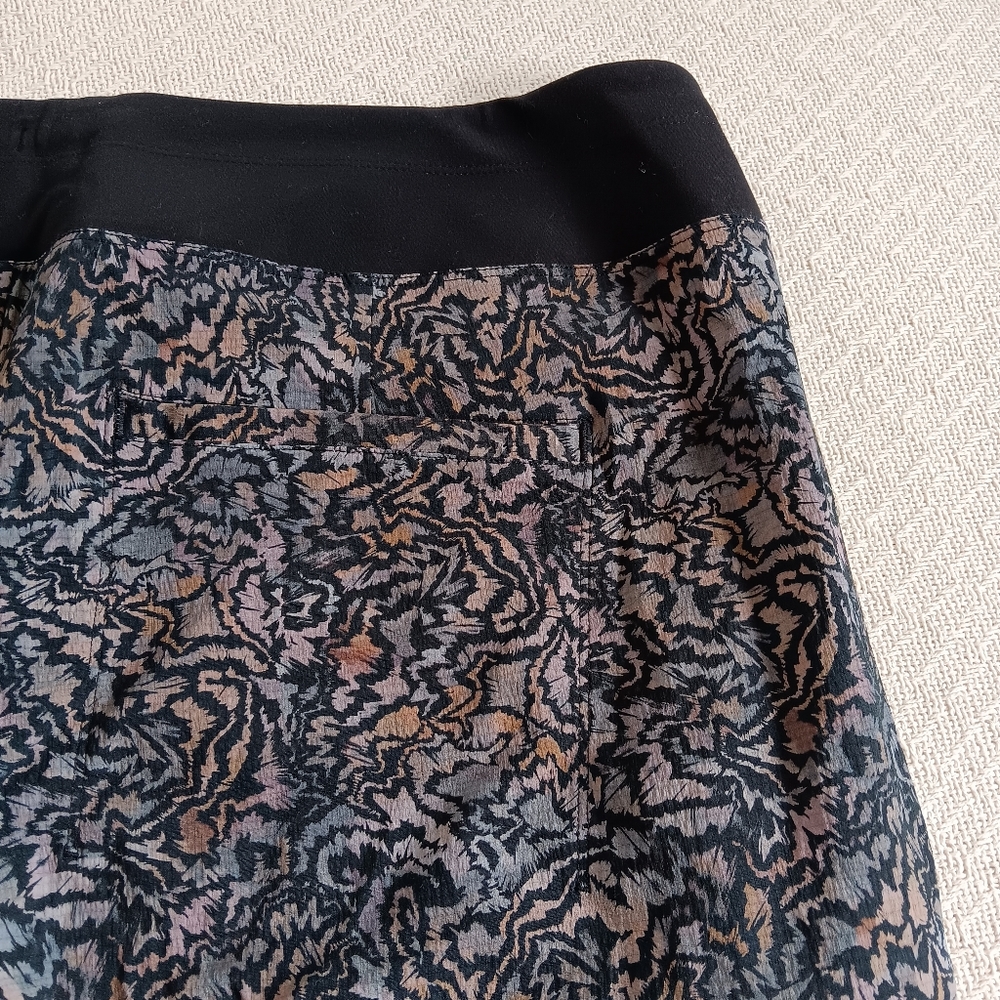 Athleta Black Multi Print Joggers - Picture 9 of 15